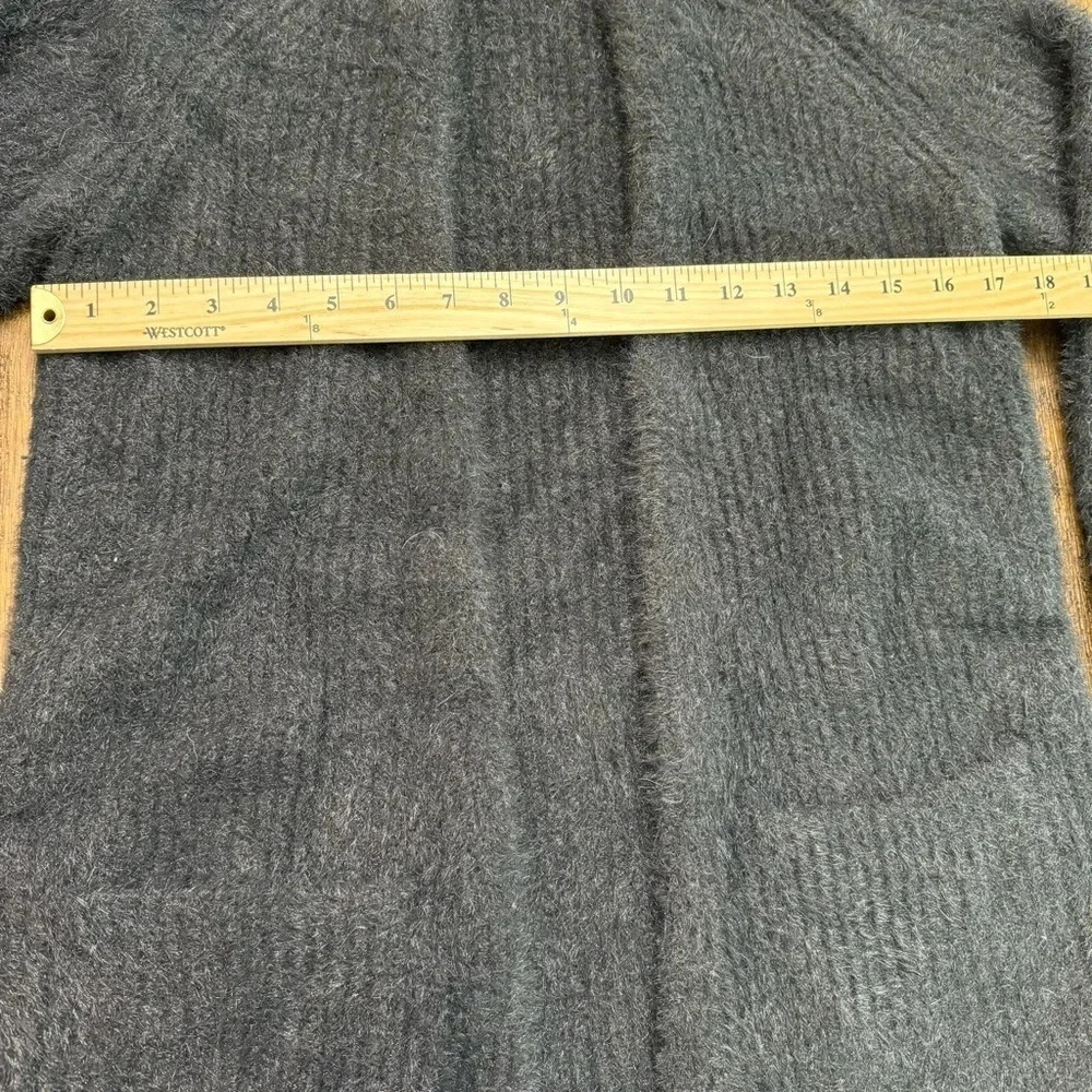 Anthropologie Sleeping on Snow open cardigan. Dark gray, size XS. NWOT - Picture 8 of 9